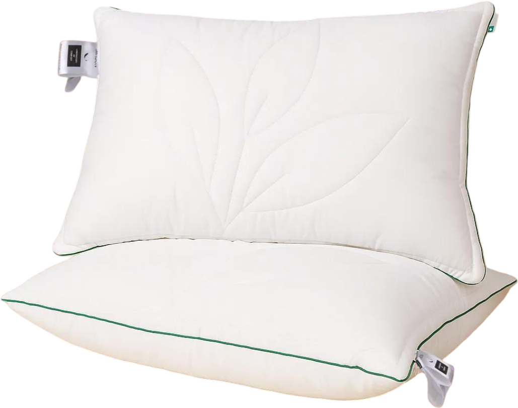 Подушка стандартная MirSon №513 Marzello Collection Eucalyptus мягкая 40x60 см (2200012229545) - Фото 1