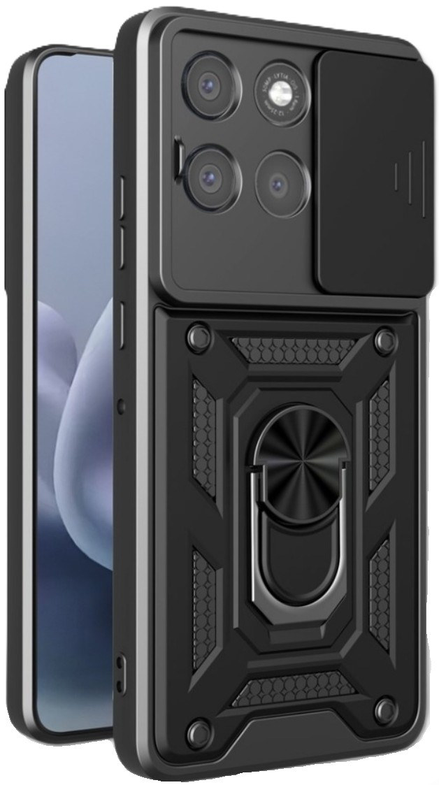 Чохол для смартфону BeCover for Motorola Moto G86 Black (715037)