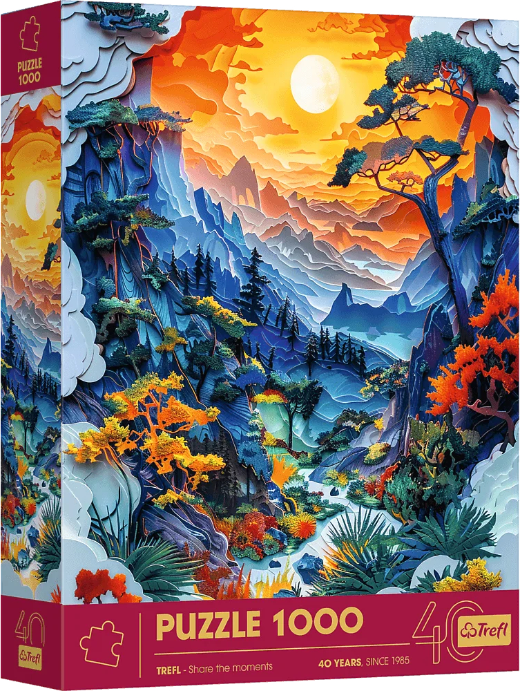 Купити Пазли (8 +) Trefl "1000" Jubileusz Долина (00458) - Фото 1 Пазли (8 +) Trefl "1000" Jubileusz Долина (00458) - Фото 1