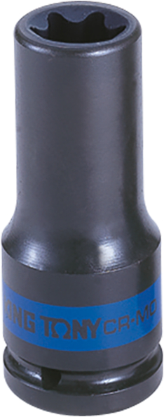 Торцева голівка KING TONY 3/4" 36 мм ударна подовжена Е20 (647520M) - Фото 1