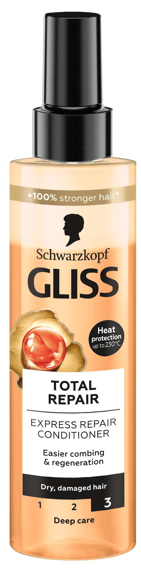 Бальзам для волосся Schwarzkopf Prof. Gliss KurTotal Repair 200 мл (4015000886864) - Фото 1