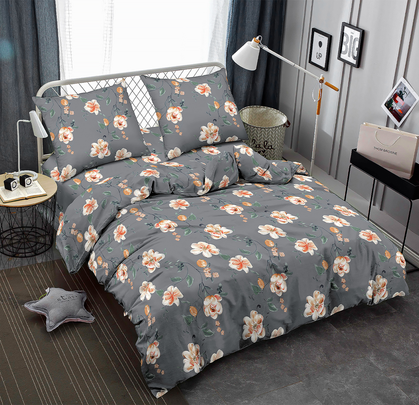 Комплект постельного белья Zastelli JH11762-10 Гранат жатка 2х145х210 Разноцветный (21296) - Фото 1