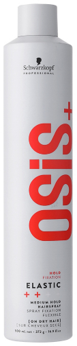 Лак для укладки волосся Schwarzkopf Prof. середньої фіксації OSiS Elastic 500 мл (4045787999105) - Фото 1