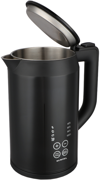 Электрический чайник Kumtel HMK-06 Black - Фото 1