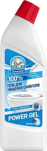 Средство для чистки унитаза BALU Морской бриз, 1000 мл - Фото 1