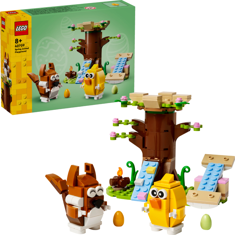 Конструктор LEGO Iconic Весенняя площадка для животных (40709) - Фото 1