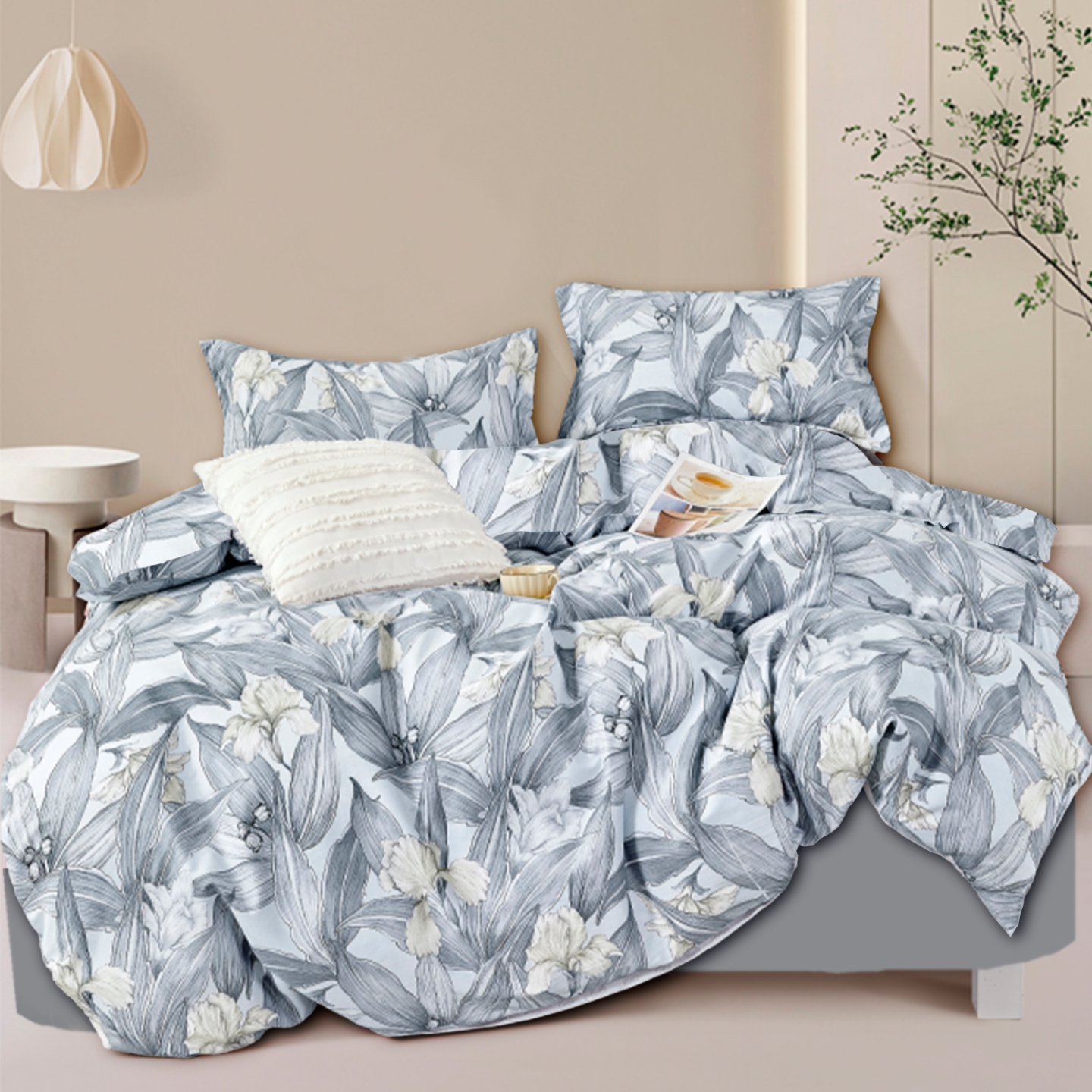 Комплект постельного белья Zastelli МХ 114 / Gray Tradewinds 145х210 (21532) - Фото 1