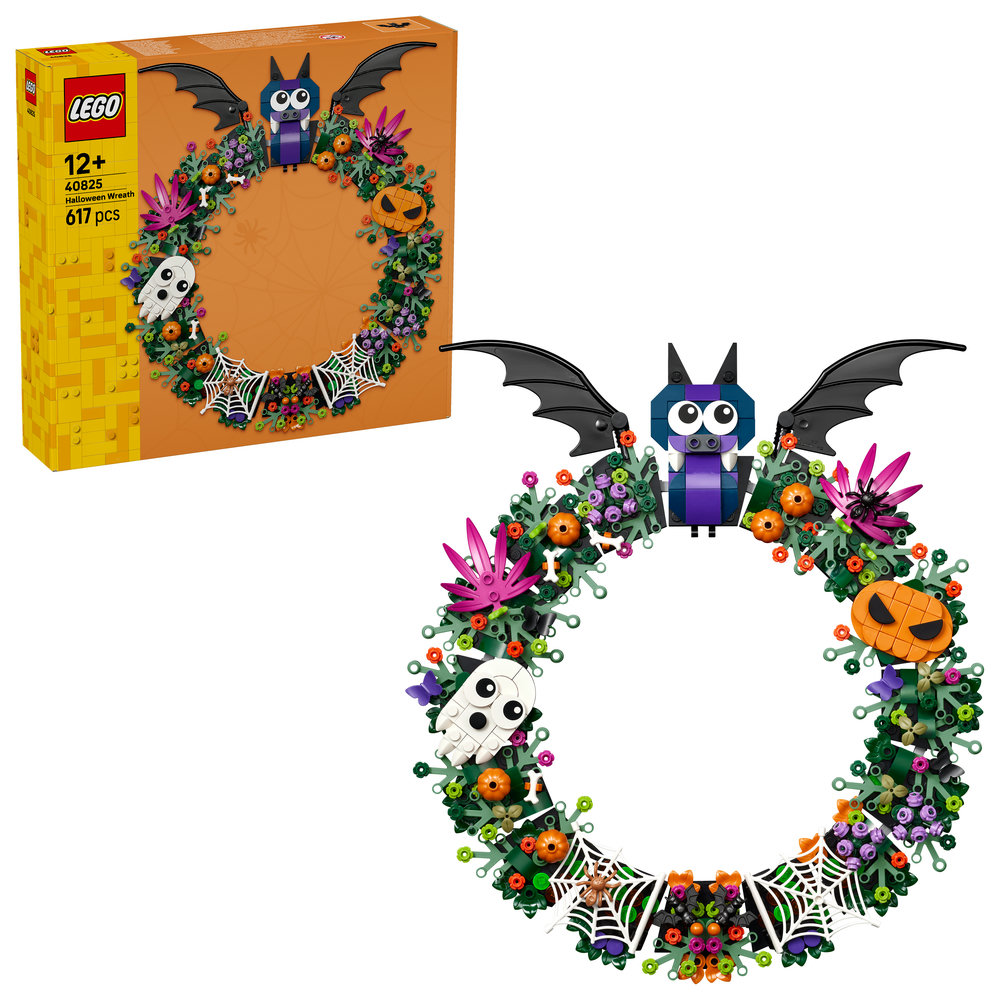 Конструктор LEGO Iconic Вінок на Гелловін (40825)