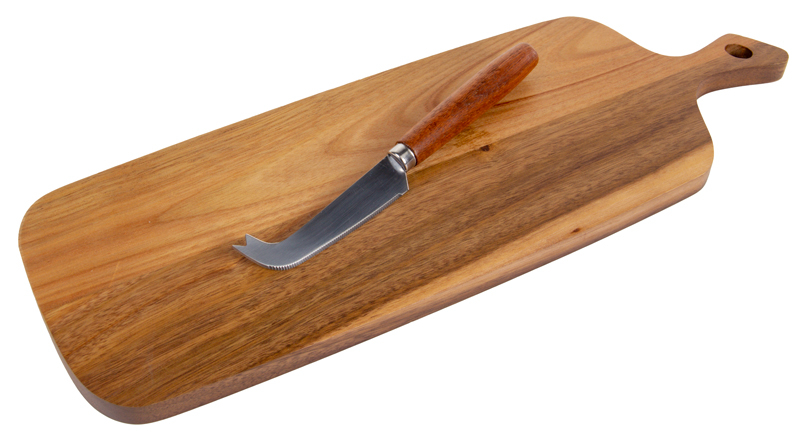 Купити Дошка обробна Lefard та ніж для сиру 40х14х1.5 см (815-074) - Фото 1 Дошка обробна Lefard та ніж для сиру 40х14х1.5 см (815-074) - Фото 1