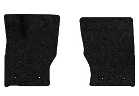 Коврики ворсовые в салон авто EVAtech Standard для Land Rover Range Rover Sport (L494) 2013-2022 2 поколение SUV EU черный кант (LR33640AD2LA4VEB) - Фото 1