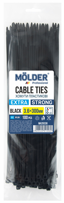 Набір хомутів Molder 3.6x300 (MA28330) - Фото 1
