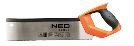 Ножовка Neo 11TPI 350 мм (41-096) - Фото 1