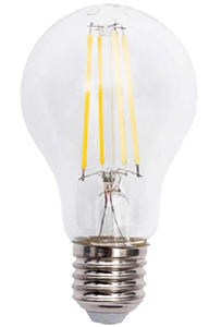 Лампочка светодиодная SiriusStar 4100 LED filament clear 10W (A60-4200K-E27) - Фото 1