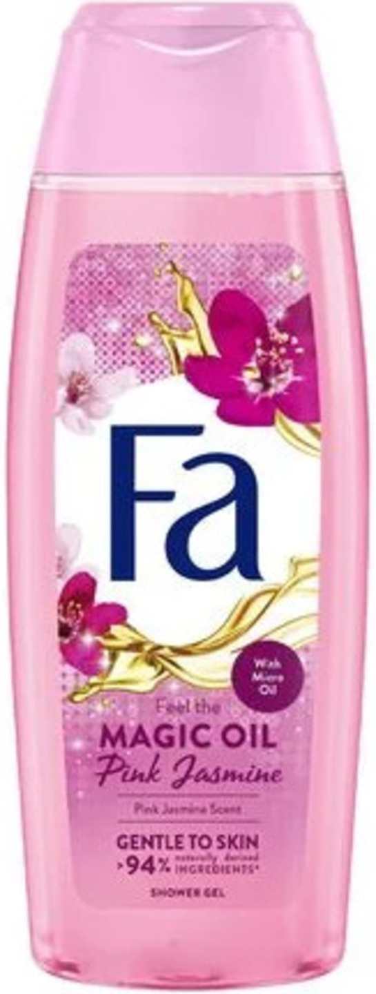 Гель для душу Fa Magic Oil Pink Jasmine з ароматом олії рожевого жасмину 250 мл (3178041308724) - Фото 1