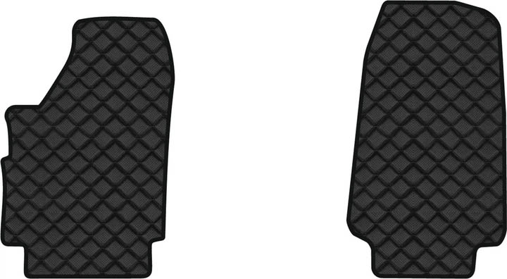 Килимки з екошкіри в салон авто передні EVAtech ECO для NIVA 21213/21214 ВАЗ 1994 1 покоління SUV EU VA1932AG2BBB - Фото 1