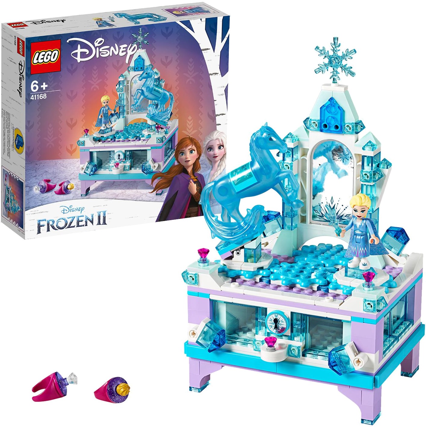 Конструктор LEGO Disney Frozen Шкатулка для украшений Эльзы (41168 ...