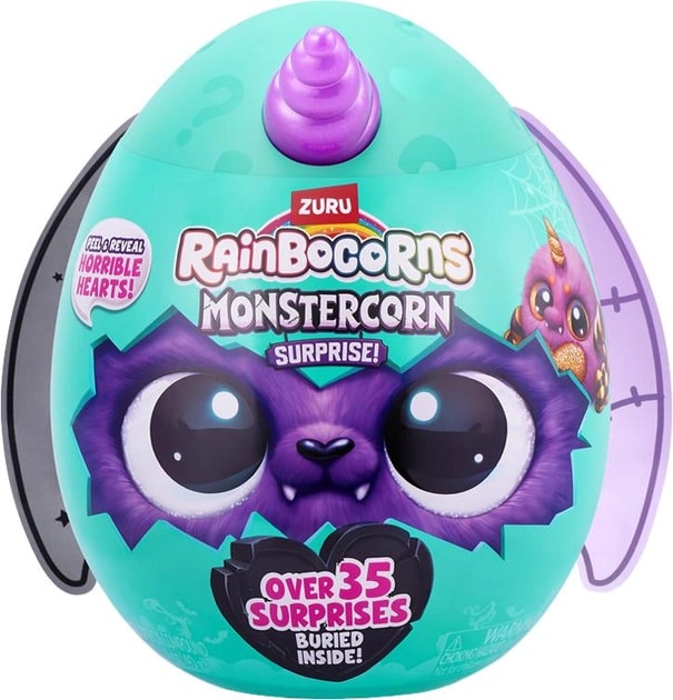Купить Мягкая игрушка-сюрприз Rainbocorns B Monstercorn Surprise (9297B) - Фото 1 Мягкая игрушка-сюрприз Rainbocorns B Monstercorn Surprise (9297B) - Фото 1