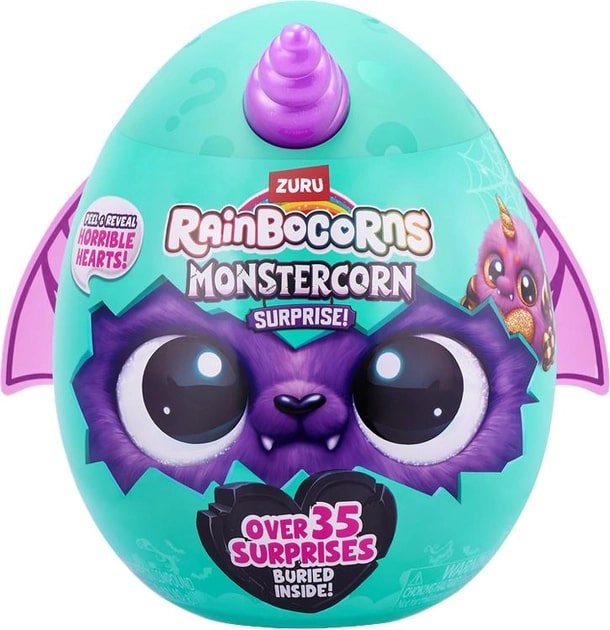 Мягкая игрушка-сюрприз Rainbocorns D Monstercorn Surprise (9297D) - Фото 1