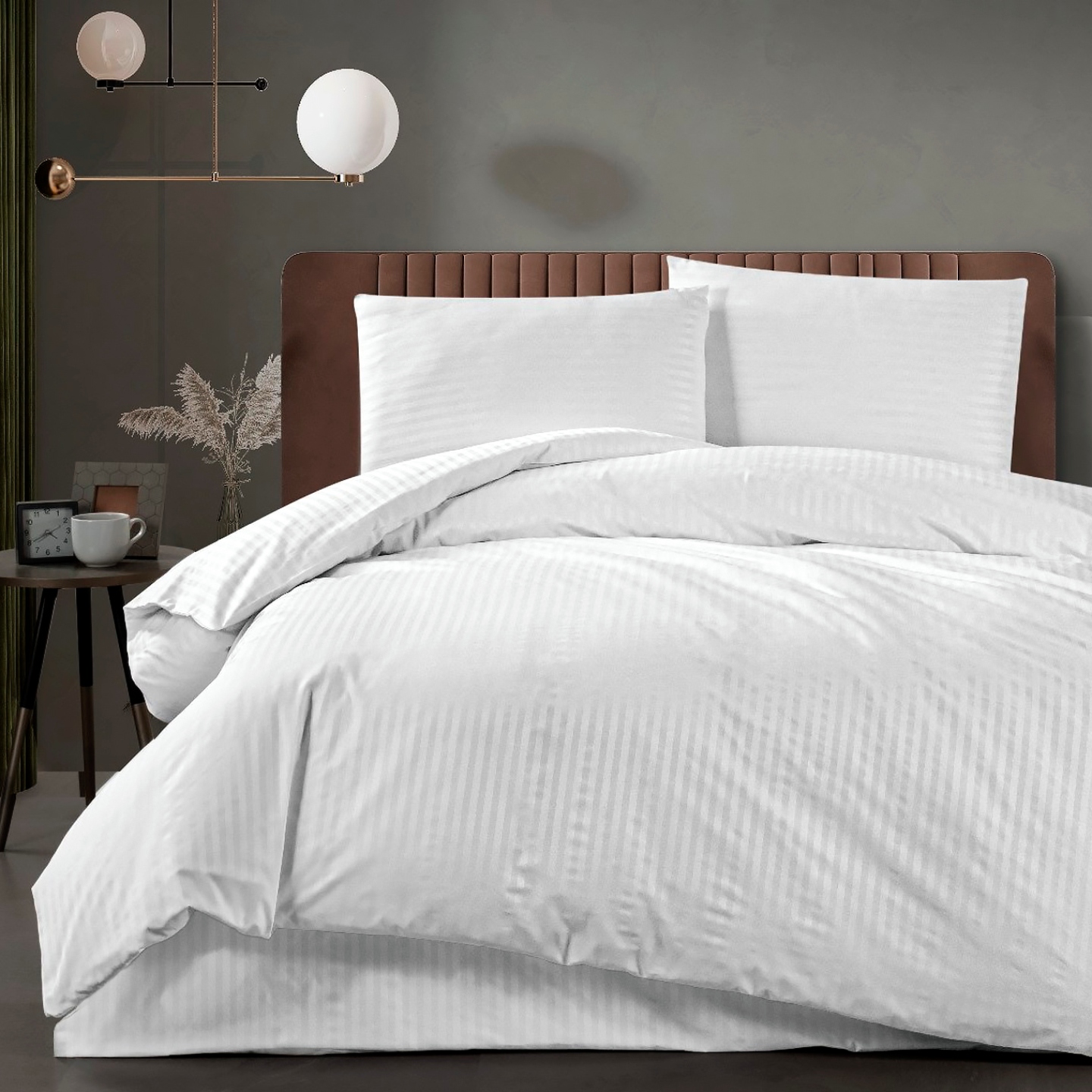 Комплект постельного белья Zastelli White Stripe 145х210 Белый (21698) - Фото 1