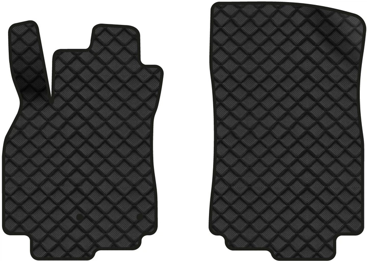 Коврики из экокожи в салон авто передние EVAtech для Megane (III) MT Renault 2008-2016 3 поколение Combi EU RT1632ALV2RN2BBB - Фото 1