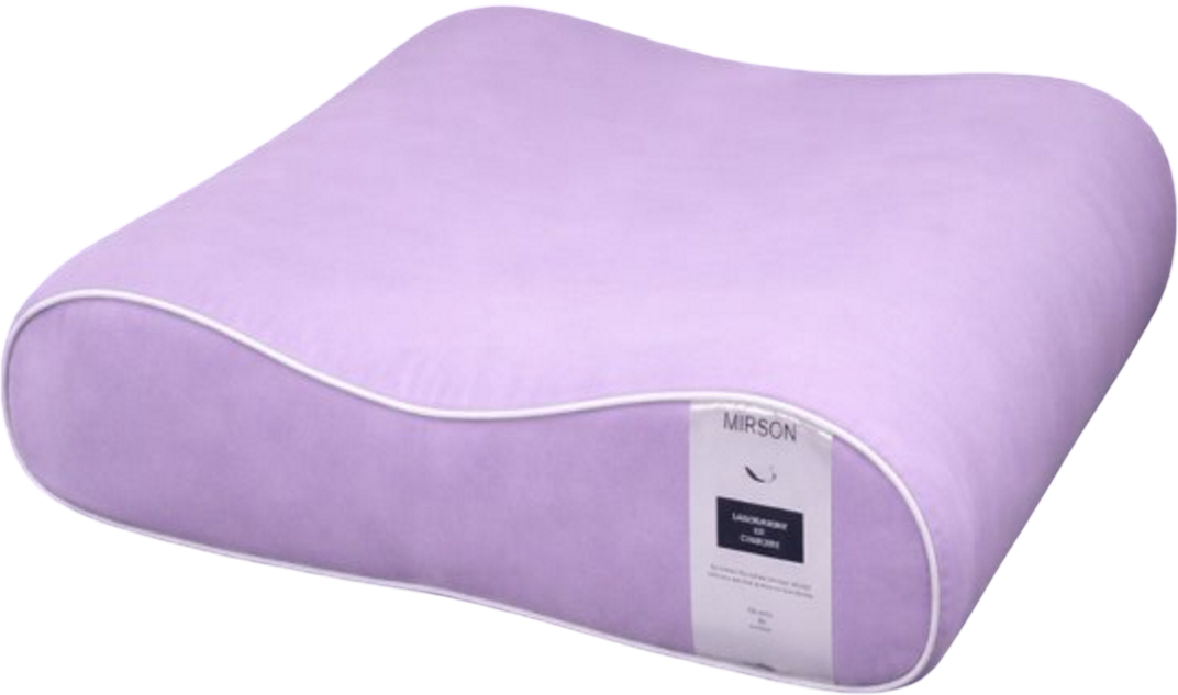Подушка ортопедична MirSon №4145 Delicate Satin 3820 Calypso 49х32х10.5 см (2200006423591) - Фото 1