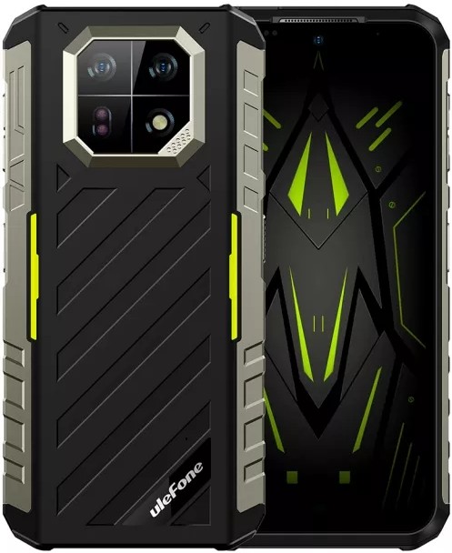 Смартфон Ulefone Armor 22 8/128Gb Black-Green - Фото 1