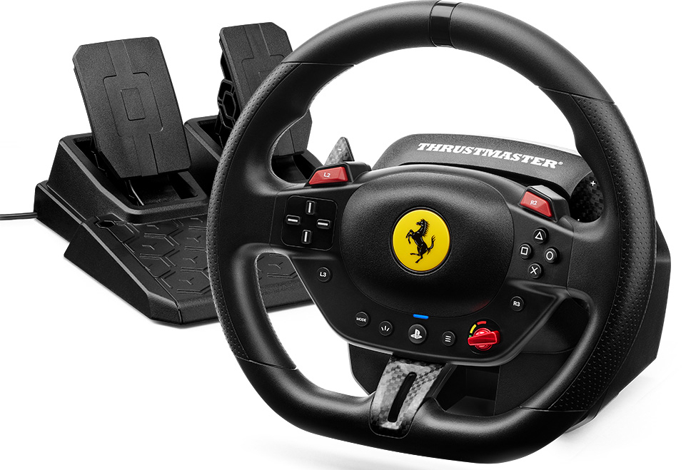 Руль Thrustmaster T98-P FERRARI 296 GTB , PC/PS4/PS5 (4160880) - Фото 1