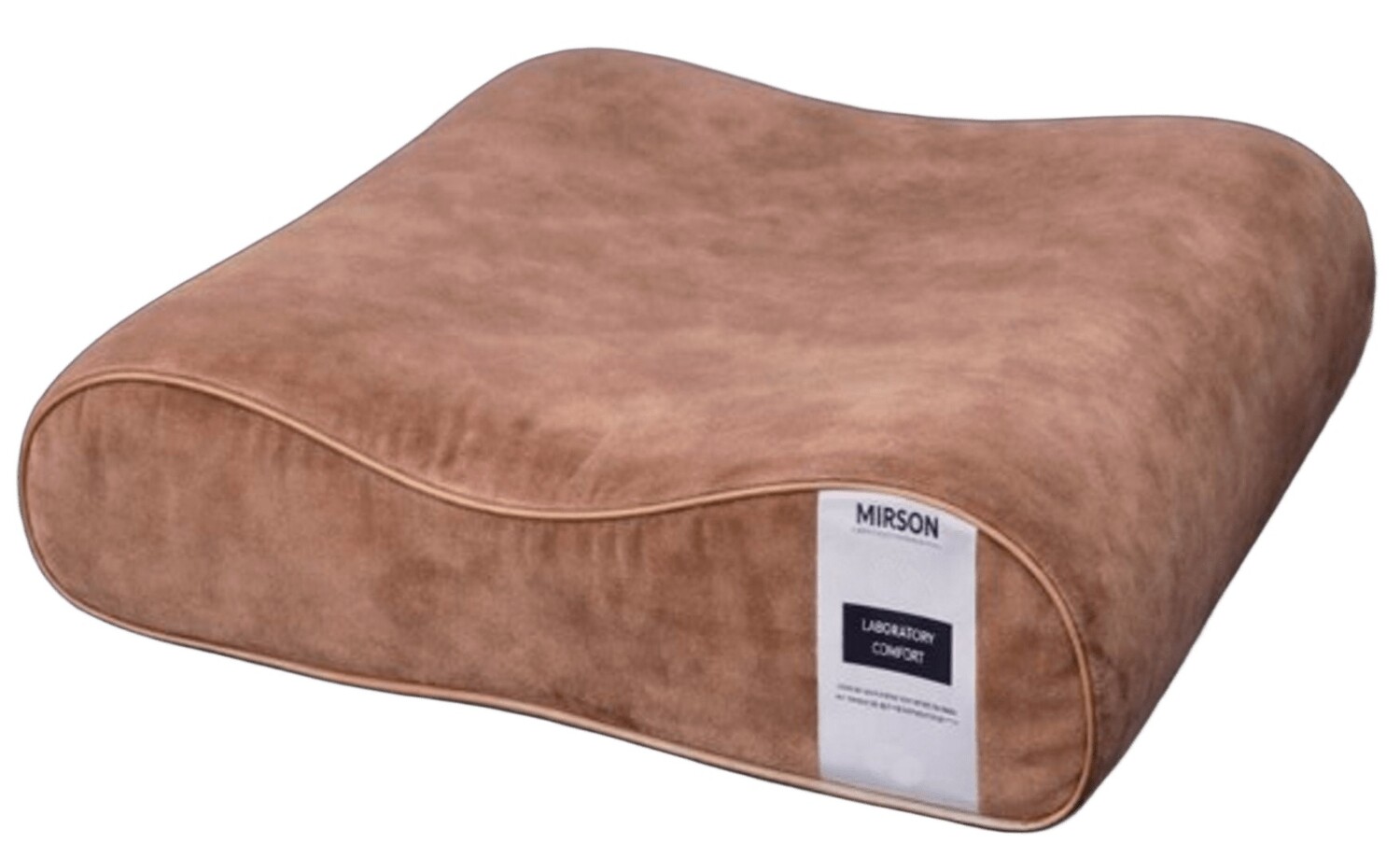 Подушка ортопедична MirSon №4163 28-0003 Brown Velvet (2200006423775) - Фото 1