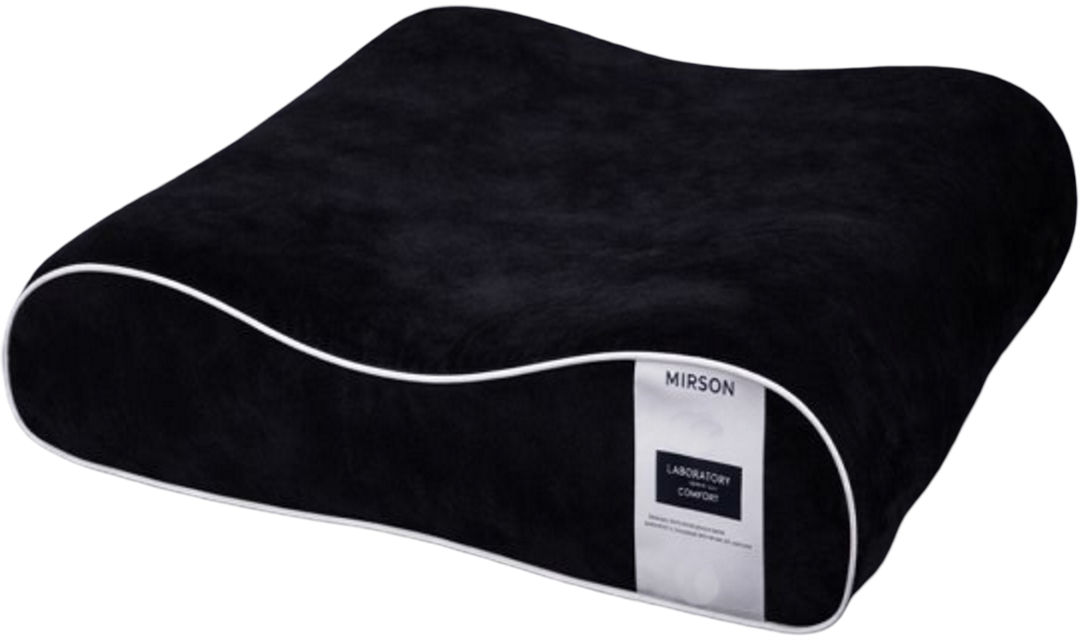 Купити Подушка ортопедична MirSon №4167 28-0007 Black Velvet (2200006423812) - Фото 1 Подушка ортопедична MirSon №4167 28-0007 Black Velvet (2200006423812) - Фото 1