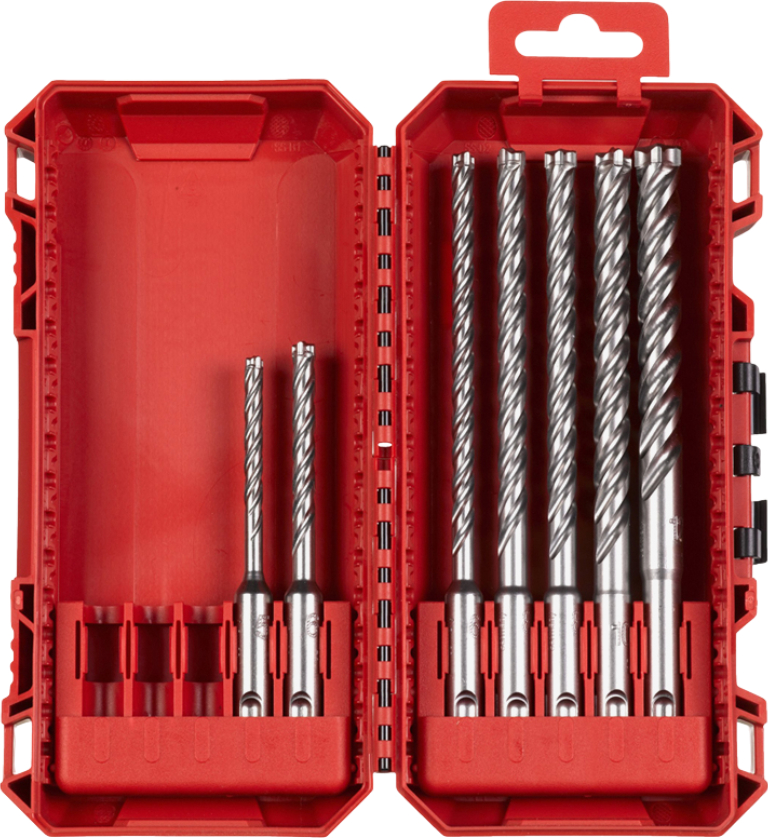 Набір бурів Milwaukee SDS-PLUS MX4 PACKOUT 7 шт. (4932500060) - Фото 1