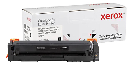 Картридж-тонер Xerox Everyday сумісний аналог HP CF540A (203A), Canon 054 black (006R04176) - Фото 1