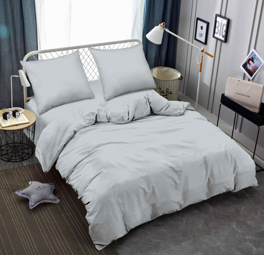 Комплект постельного белья Zastelli 14-4105 Gray жатка 2х145х210 Серый (22020) - Фото 1