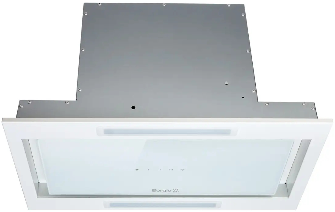 Вытяжка встраиваемая Borgio BTC-BOX full glass 52 White SU - Фото 1