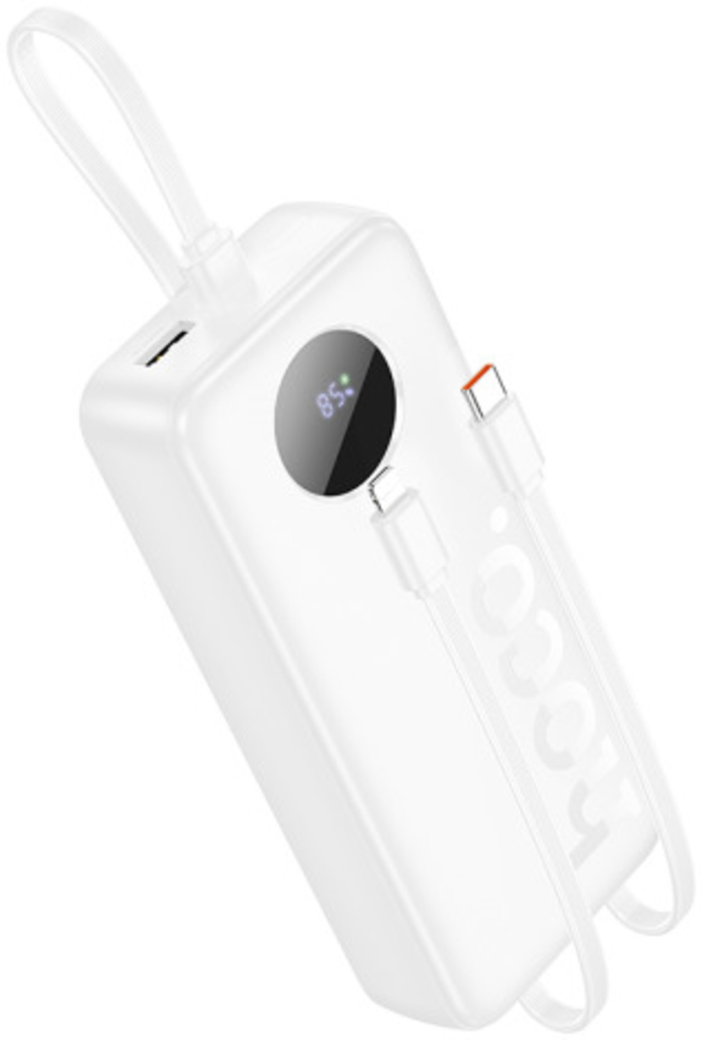 Батарея мобильная HOCO J132A 20000mAh 2USB+Type-C 22.5W+PD20W White - Фото 1