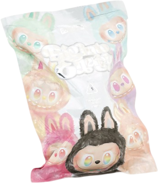 Мягкая игрушка-сюрприз Exciting Macaron Labubu, третье поколение, 17 см, Mix color - Фото 1