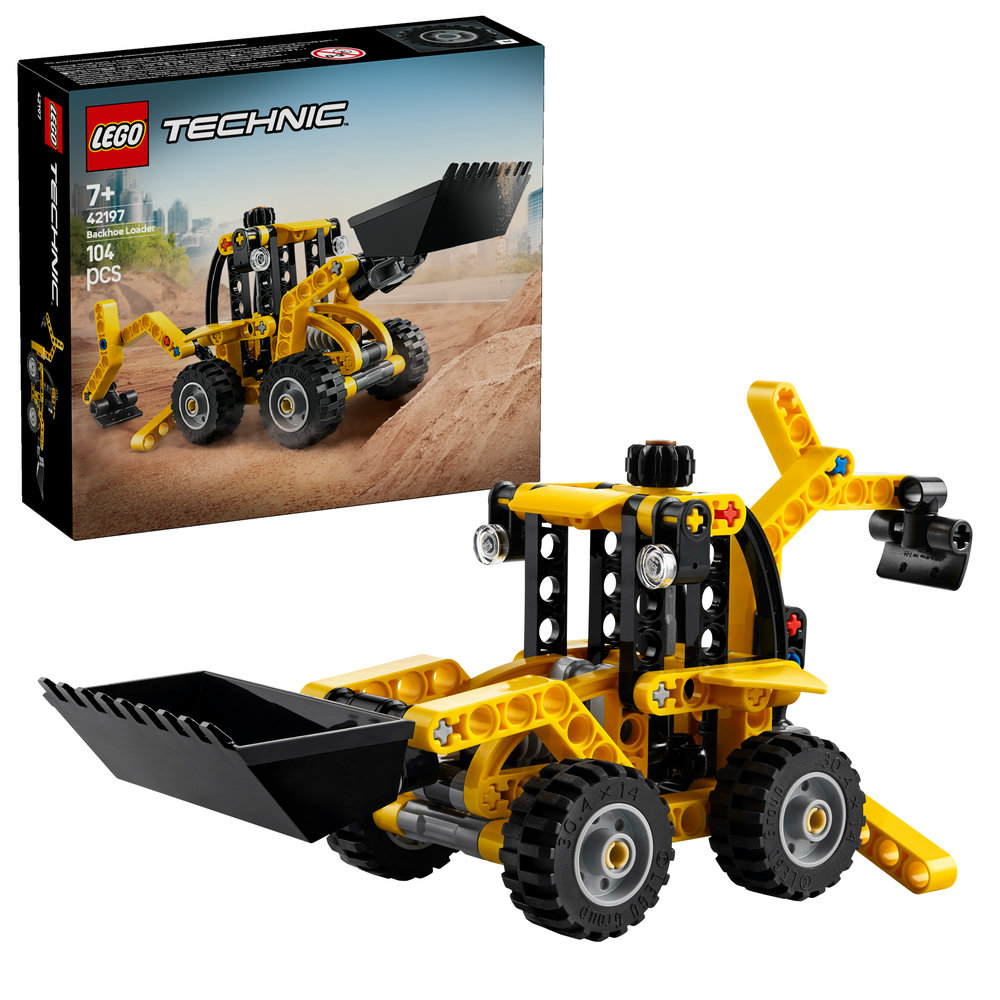 Конструктор LEGO Technic Екскаватор-навантажувач (42197) - Фото 1