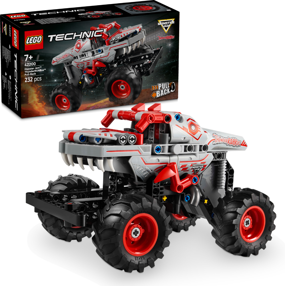 Конструктор LEGO Technic Monster Jam™ ThunderROARus™ с инерционным двигателем (42200) - Фото 1