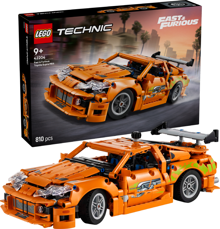 Конструктор LEGO Technic Fast and Furious Toyota Supra MK4 (42204) - Фото 1