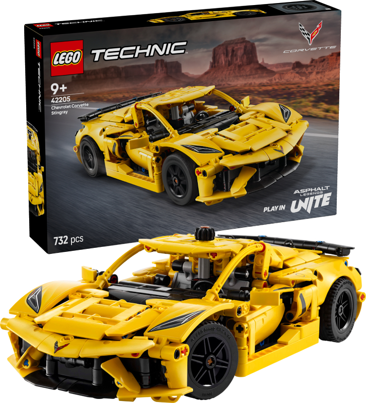 Конструктор LEGO Technic Chevrolet Corvette Stingray (42205) - Фото 1