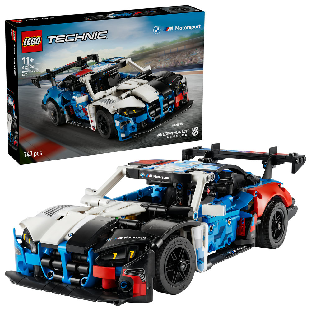 Конструктор LEGO Technic Автомобиль для гонки BMW M4 GT3 EVO (42226) - Фото 1