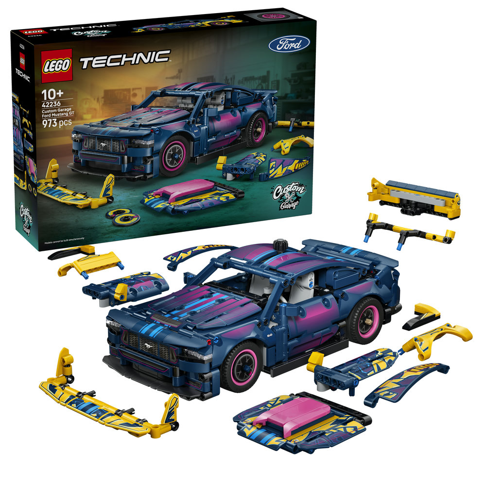 Конструктор LEGO Technic Тюнінг-гараж з автомобілем Ford Mustang GT (42236)