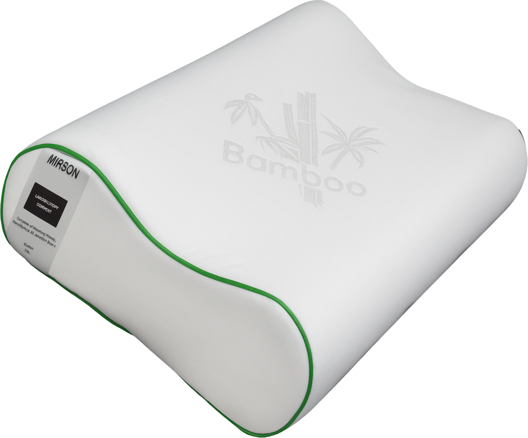 Подушка ортопедична MirSon №4224 Green Nature Julia 58х40х10.5 см (2200006424390) - Фото 1