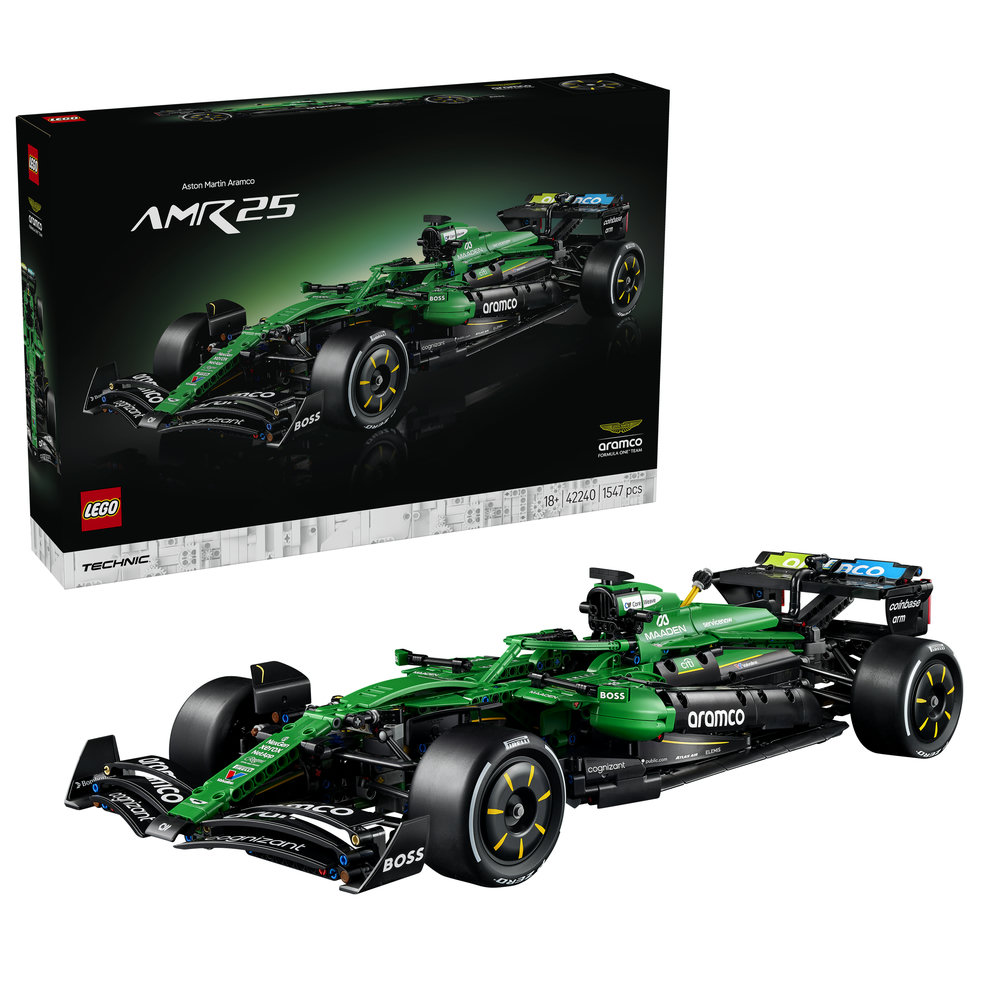 Конструктор LEGO Technic Автомобіль «Формули-1» Aston Martin Aramco AMR25 (42240)