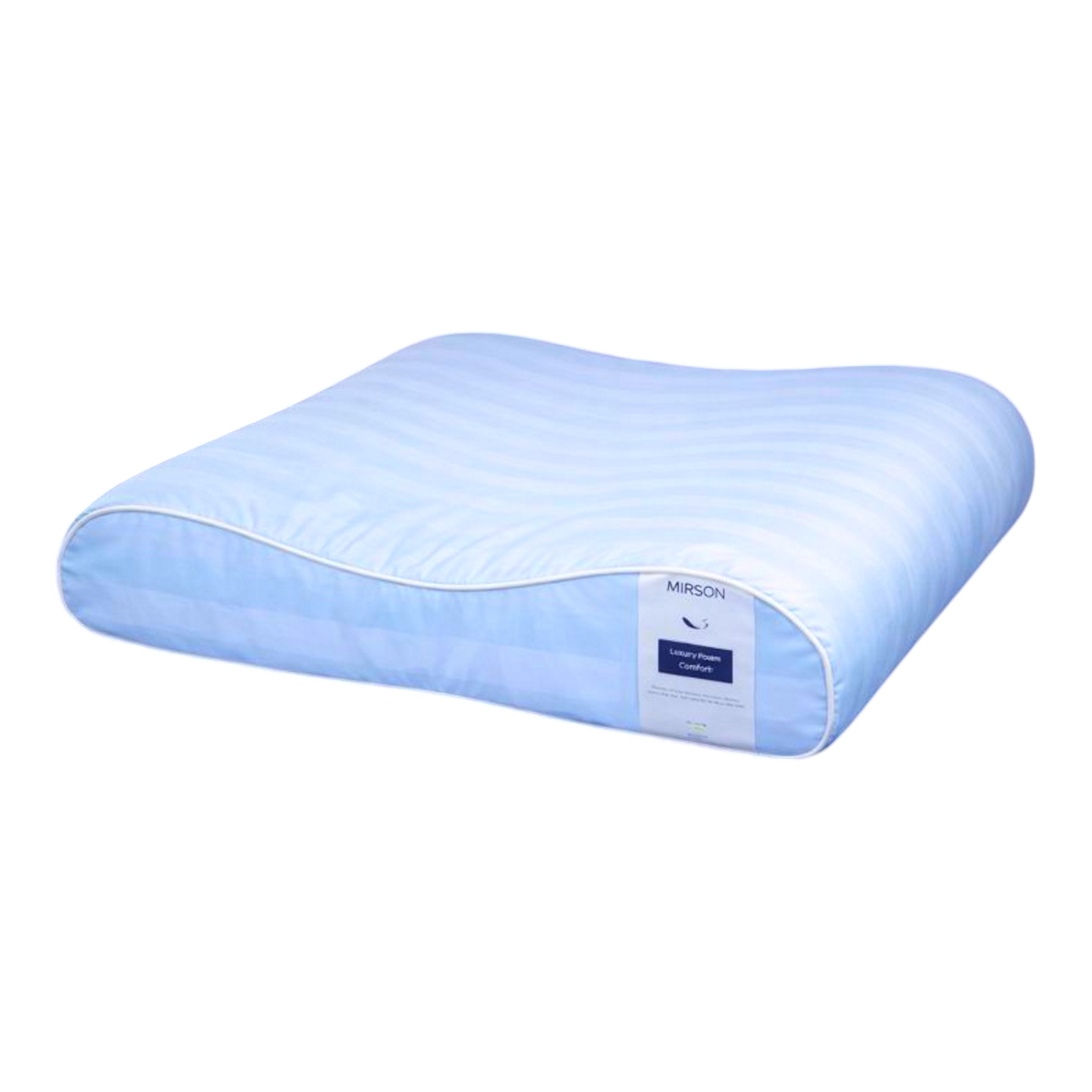 Подушка ортопедична MirSon №4233 Noble Stripe Valentino 58х40х10.5 см (2200006424505) - Фото 1