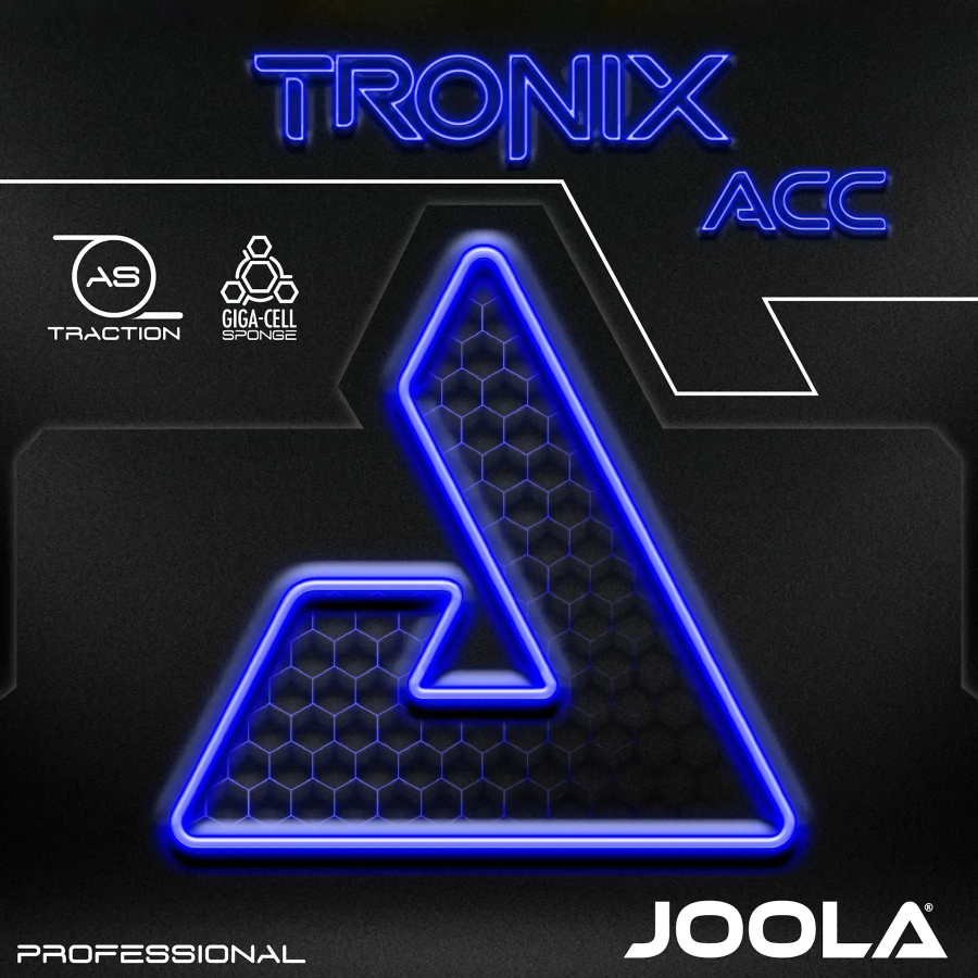 Накладка для ракетки Joola Tronix ACC 2.0 Black (70594) - Фото 1