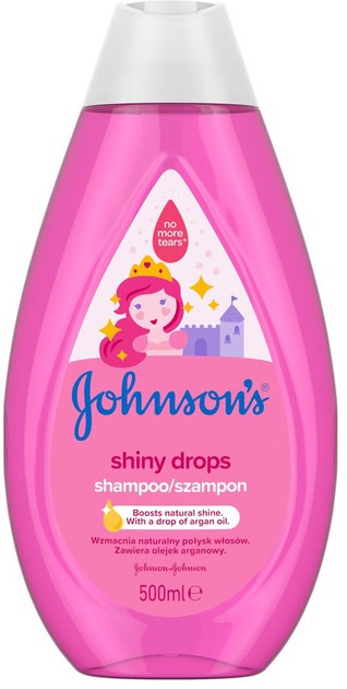 Шампунь для детей Johnson’s Baby Блестящие локоны 500 мл (3574669907200) - Фото 1