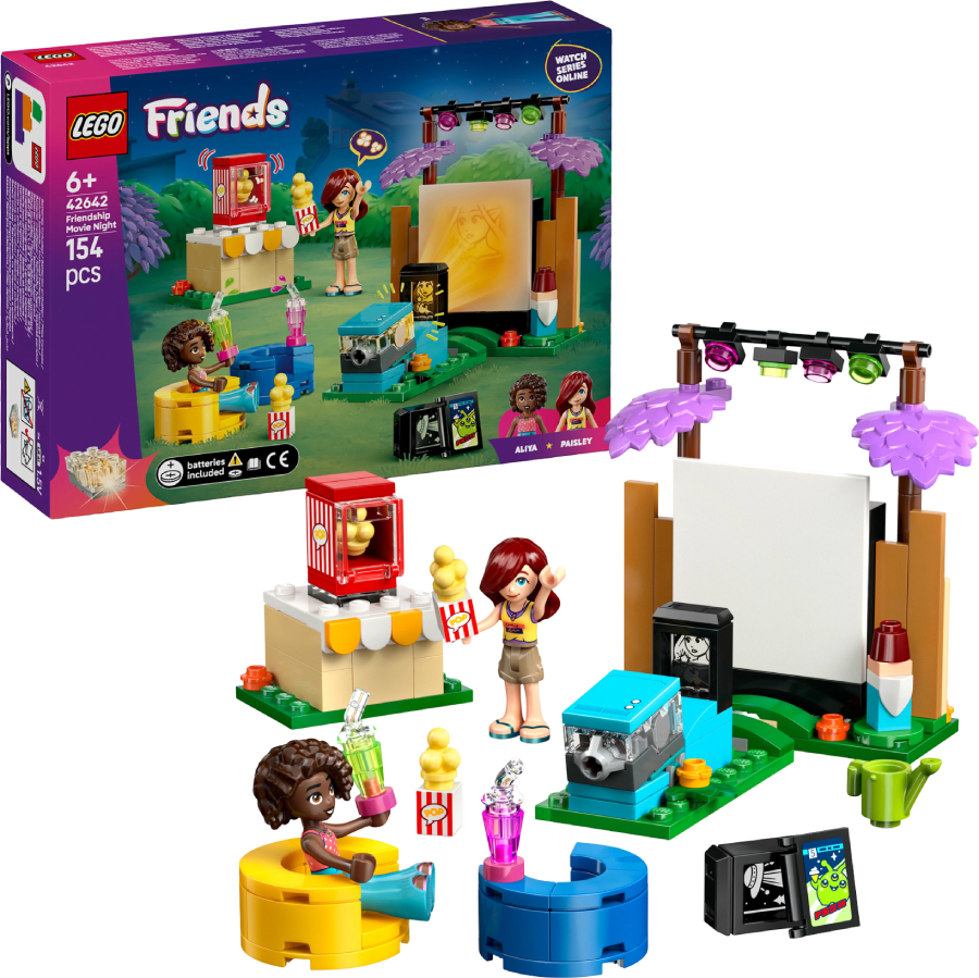 Конструктор LEGO Friends Вечер кино с друзьями (42642) - Фото 1