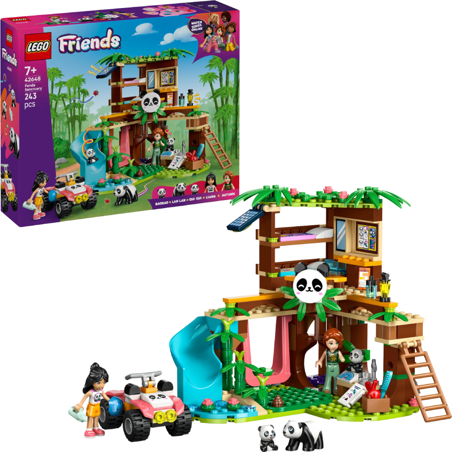 Конструктор LEGO Friends Уход за животными в заповеднике панд (42648) - Фото 1
