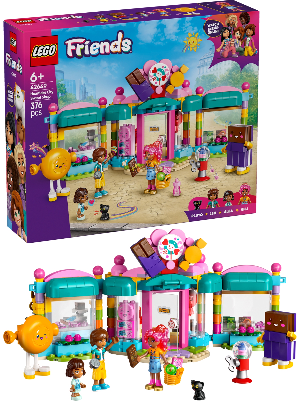 Конструктор LEGO Friends Конфета Хартлейк-Сити (42649) - Фото 1