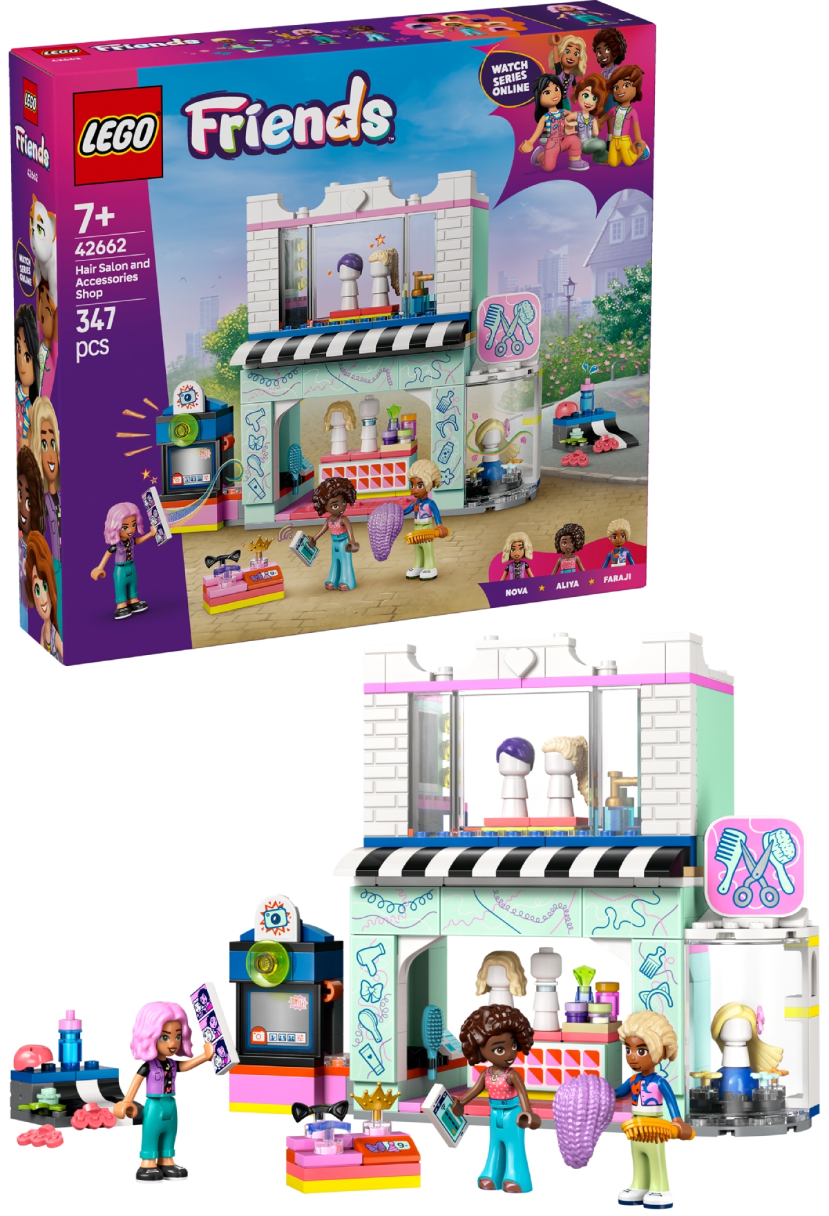 Конструктор LEGO Friends Парикмахерская и магазин аксессуаров (42662) - Фото 1